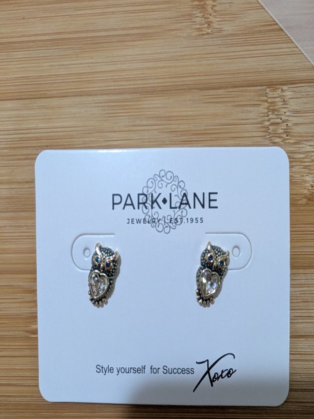Park Lane Owl Earrings-New